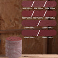 WORKPRO 150pc Sanding Discs Set 60–600 Grit 5" 8-Hole by WORKPRO