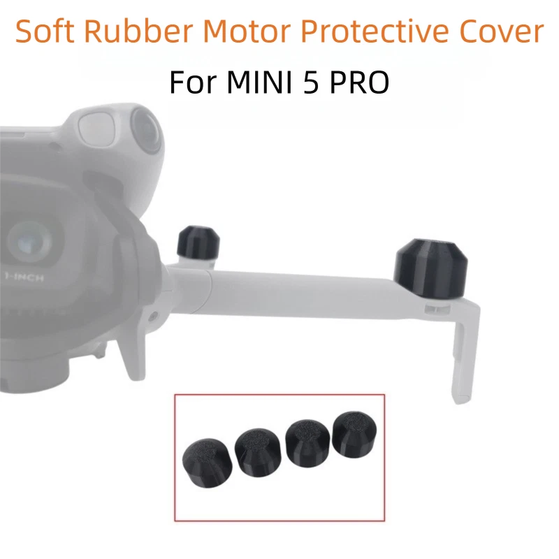 Soft Rubber Motor Protective Cover For Dji For Mini 5 Pro Dust