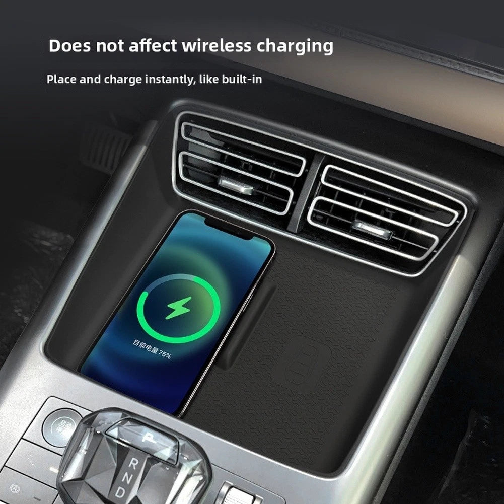 Silicone Wireless Charging Console Mat For Byd For Song For Pro