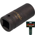 Neilsen 3/4" Drive Standard Deep Square Metric Single Impact Socket