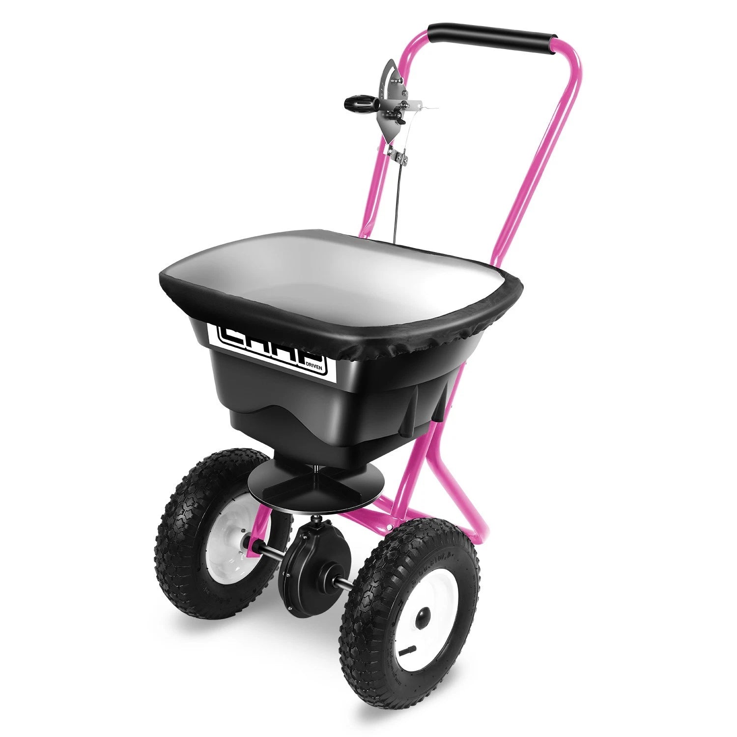 80lb Capacity Walk-behind Purple Broadcast Spreader | Built Supply Co