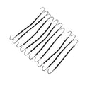 Ponytail Hooks Holder Bungee Band Rubber Bands Hooks Hair Styling