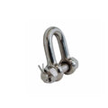 Mil Spec Forged 7/16" Bolt Pin Chain Shackle 2,000 Lbs Wll Stainless