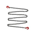 Metal Black Trailer Hook Tow Chain Shackle For Axial Scx10 D90 Rc4wd