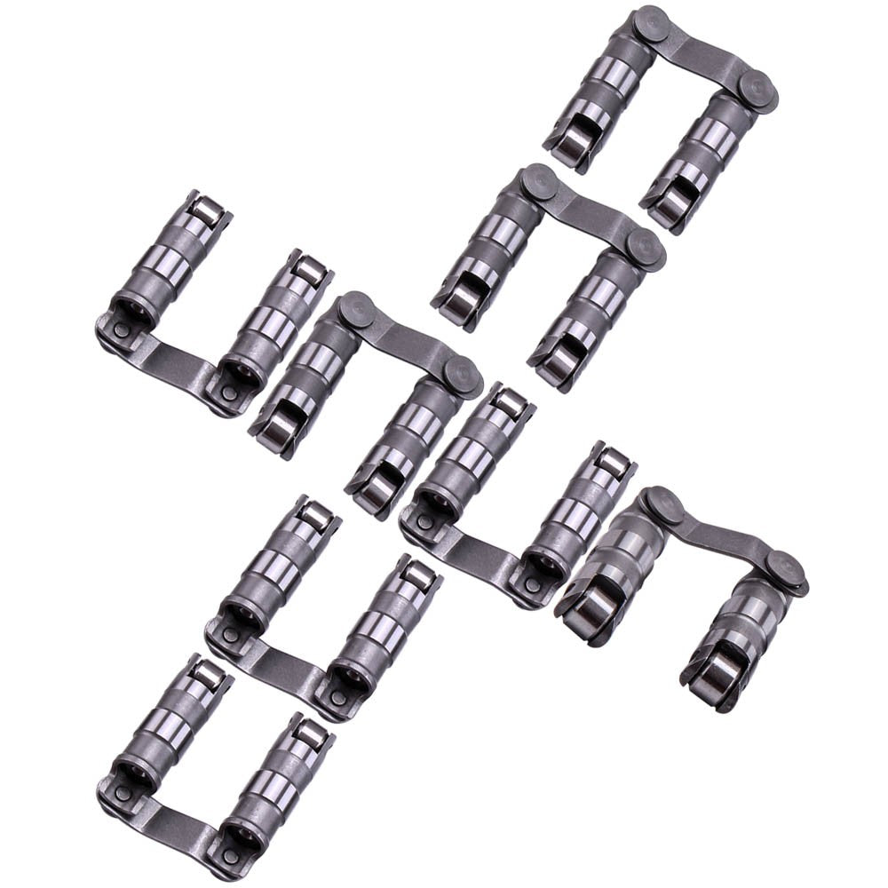 16pcs Hydraulic Roller Lifter Set For Chevy BBC Big Block V8 396- 454