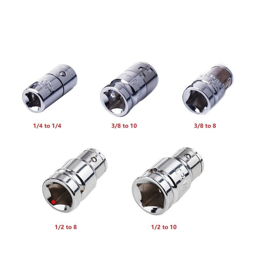 5 X Male Coupling Air Fitting - 1/4 Inch Male Thread