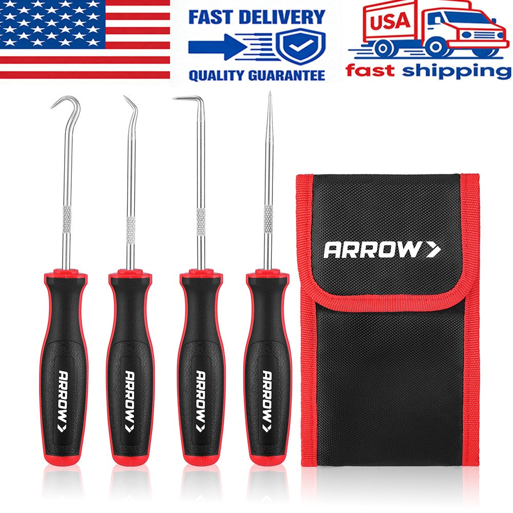 ARROW 4-Piece Precision Hook and Pick Set by ARROW