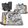For 2007-2014 Chevy Tahoe Suburban Chrome/amber | Built Supply Co