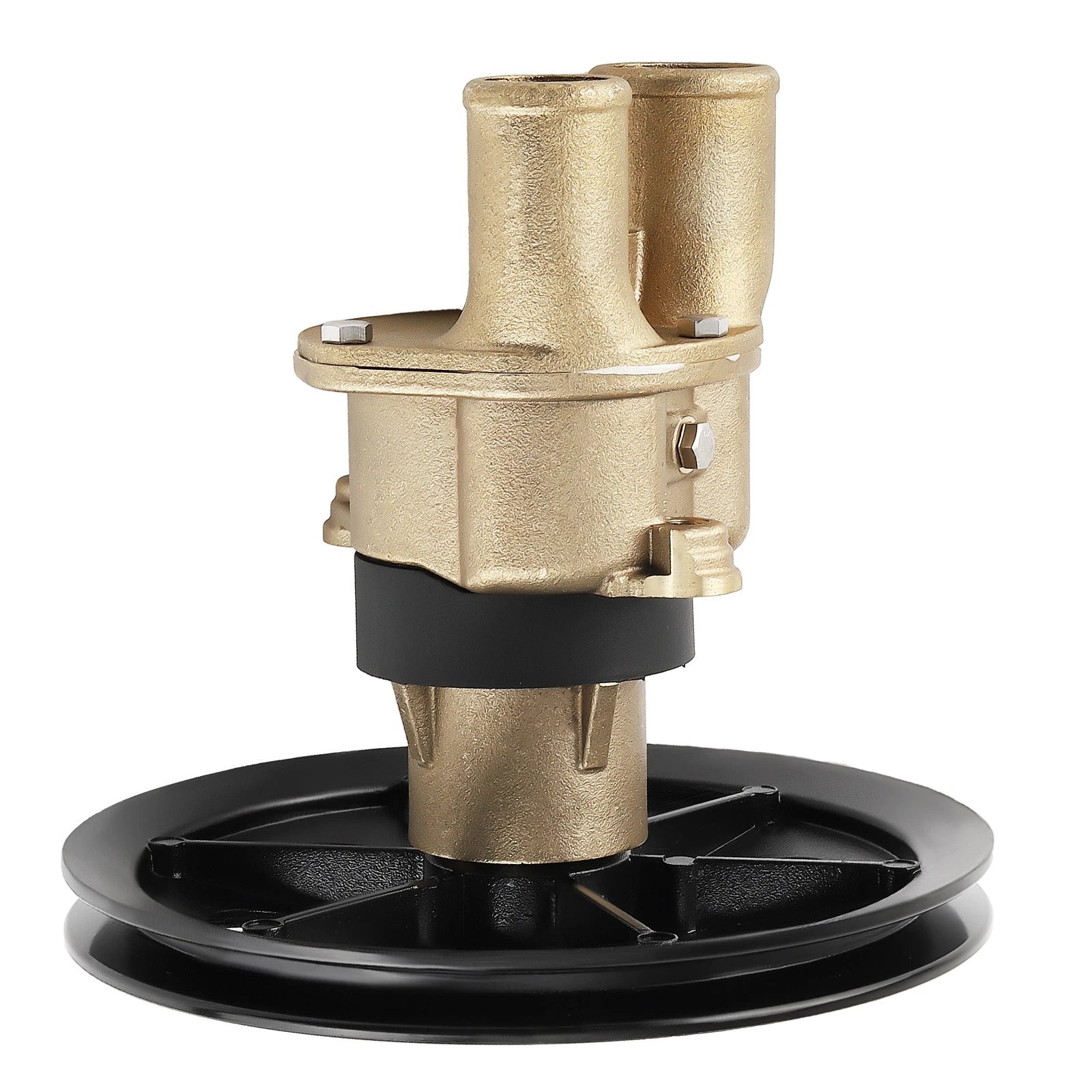 Water Sea Pump w/ V-belt Pulley for Volvo Penta OMC&amp;MD V6 V8 Engines 1994-1996