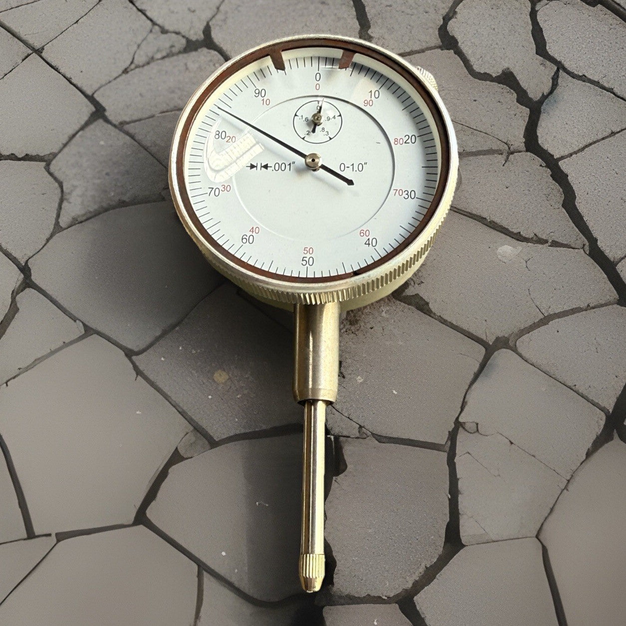 0- 1" Travel Machinists High Precision Dial Test Indicator 0.001" Graduation
