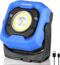 WORKPRO 1200LM LED Magnetic Light Rechargeable Work Light Portable Flood Lamp
