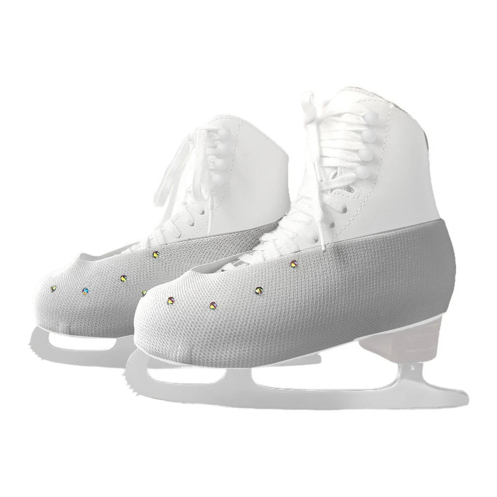 Figure Skating Boot Covers Ice Skate Shoe Covers Elastic Nylon