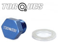 M10x1.5 Aluminium Plug in Blue