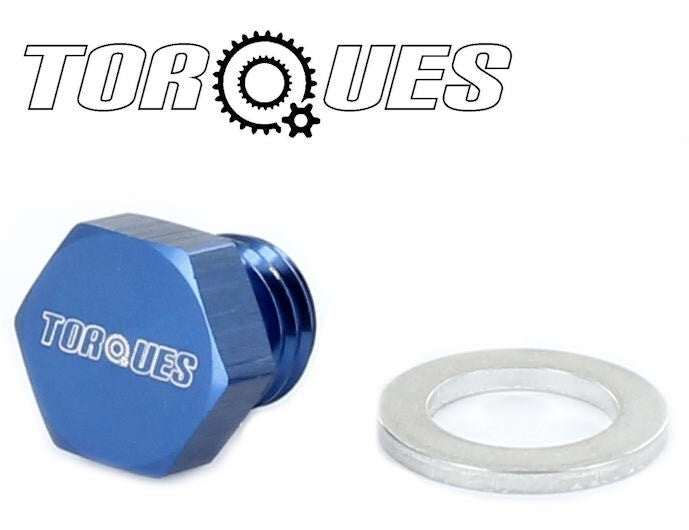 M10x1.5 Aluminium Plug in Blue