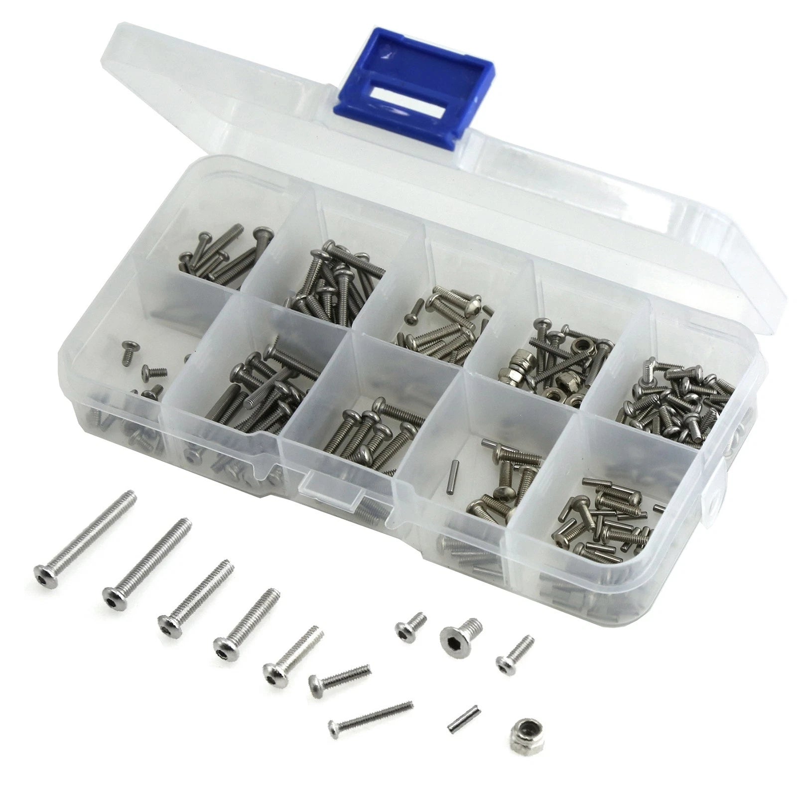 M1.6 M2 M2.5 1box Stainless Hexagonal Screws For 1/18 Trx4m Remote