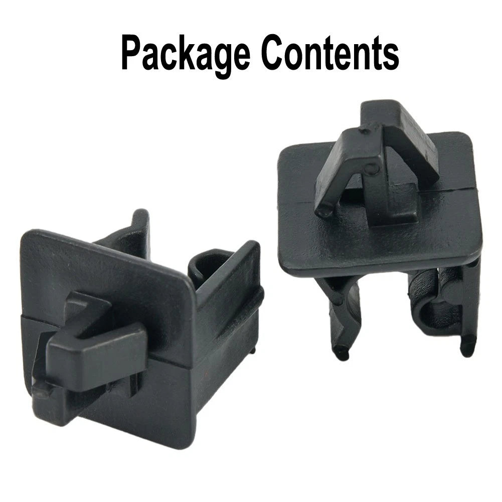 Plastic Clips Black For Accord Civic Cr-v Crv Hood Prop Rod