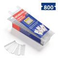 WORKPRO 800PC Single Edge Razor Blade Carbon Steel Industrial Scraper RazorBlade