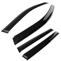 Side Window Rain Deflector Set for Subaru Forester 2019-2024 Black  4PC