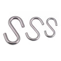 A2 304 Stainless Steel Open-End S-Hooks Metric M2-M10
