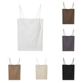 Women's Stretchy Crop Top Sleeveless Base Layer Bra Vest For Active