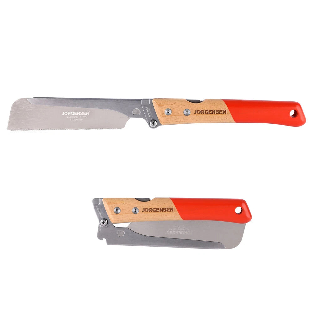 Jorgensen Japanese Pull Saw 6" Folding Dovetail Saw | Built Supply Co