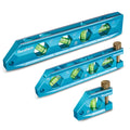 DURATECH 3PC Level Tool Set Magnetic Torpedo 0°-90°