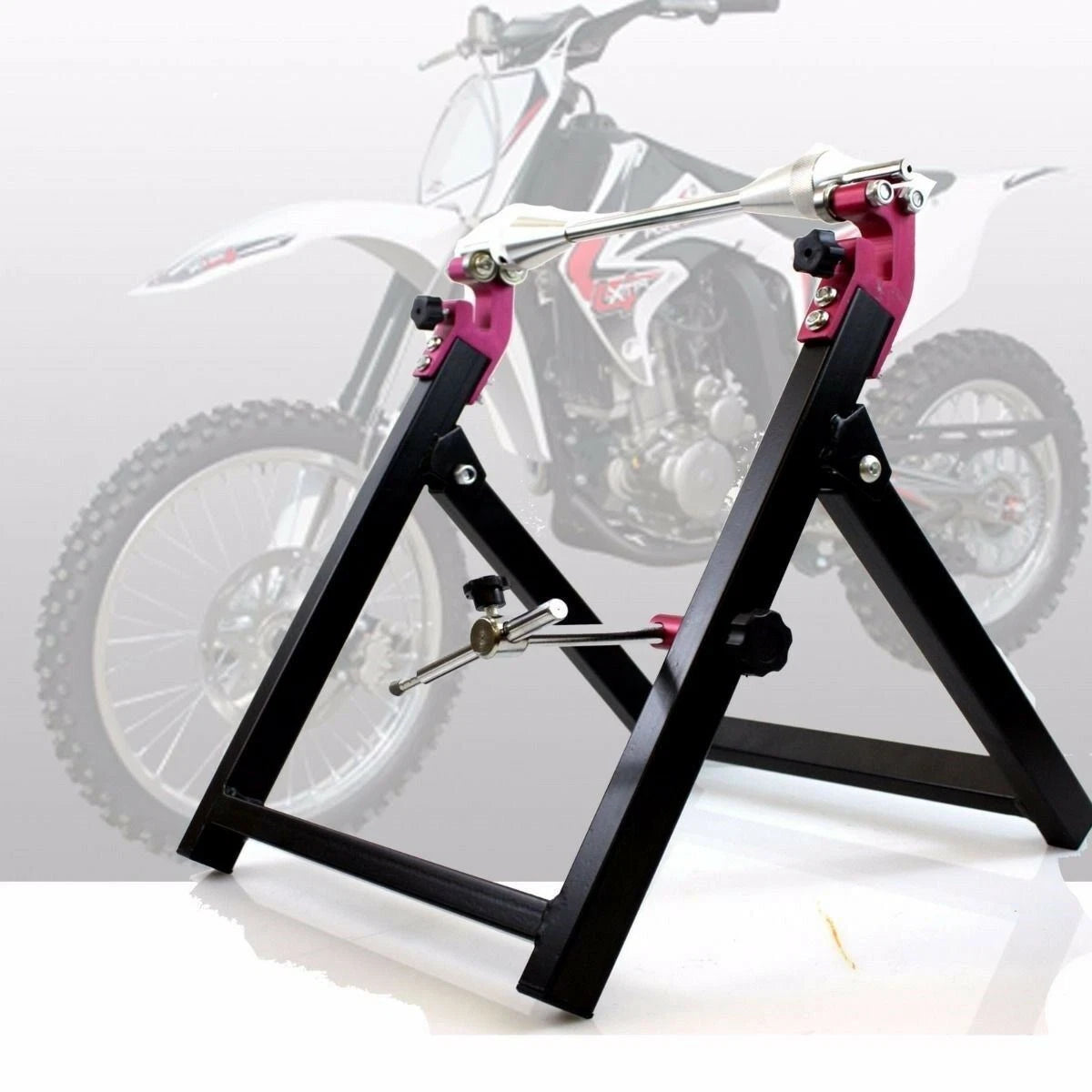 Motorcycle Stand Wheel Balancer Truing Check True Balancing Mx Street