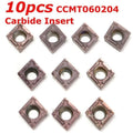 Carbide Inserts Ccmt060204 Ccmt0602 For Lathe Turning Tool Holder