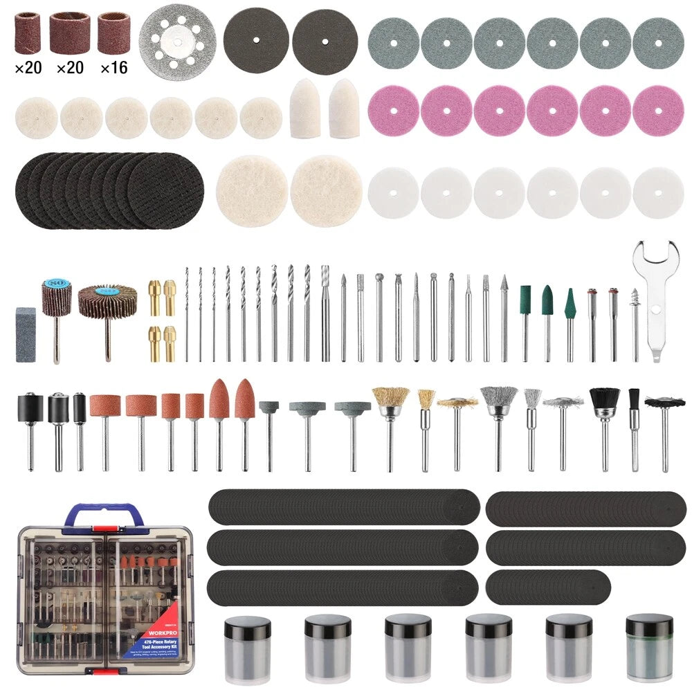 Workpro Rotary Tool Dremel Accessories Kit | Built Supply Co
