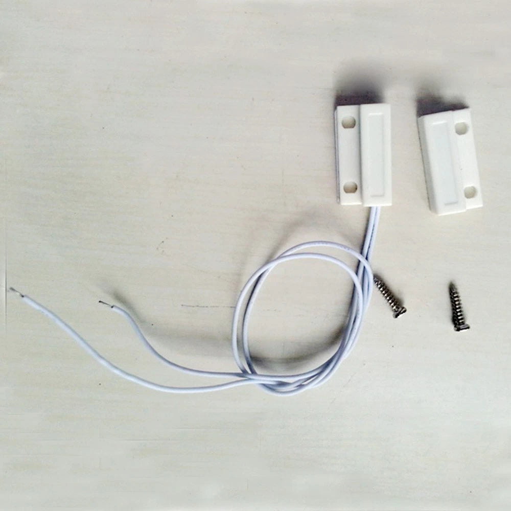 Nc Recessed Reed Switch Magnetic Window/door Contact Security Safety