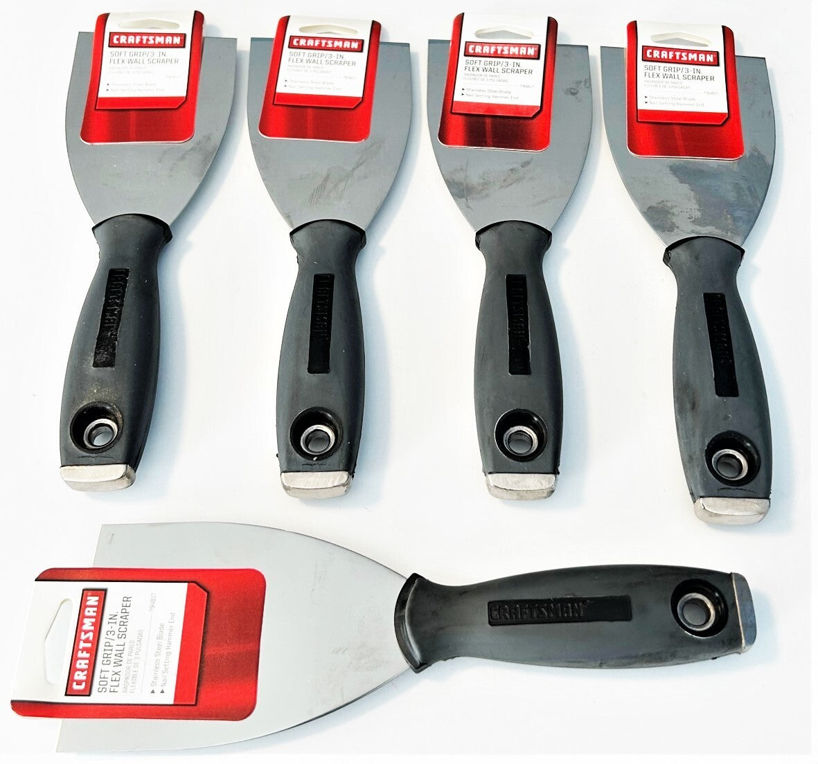 Craftsman 3" Stainless Steel Putty Knives