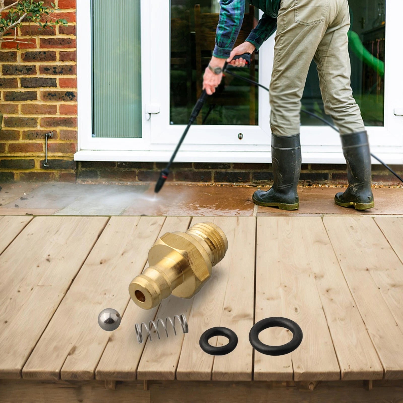 Pressure Washer Chemical-syrin<wbr/>ge Replace 190593gs Replace