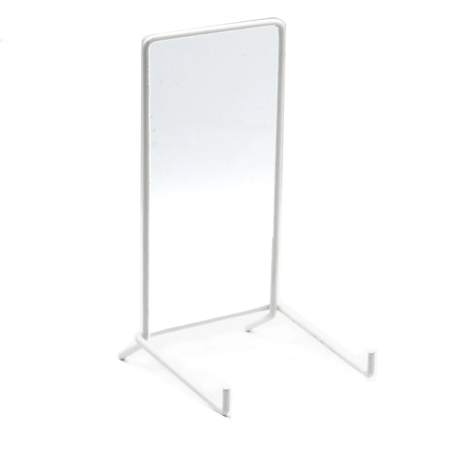 Jes Extra Large 165mm Wire Strut Plate Display Stand White (Size 6,