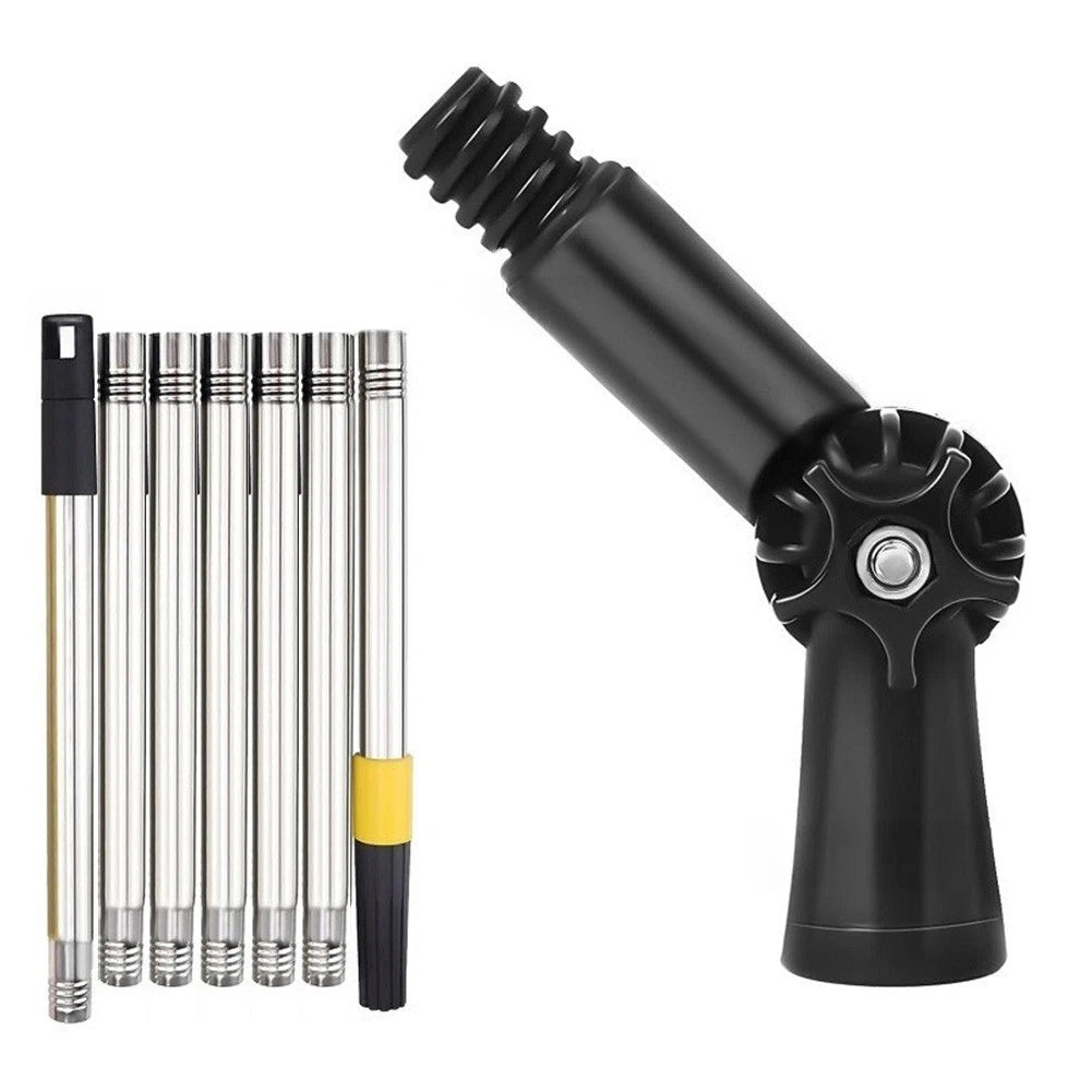 111 Inch Extendable Gutter Cleaner With 180 Degree Rotatable Head