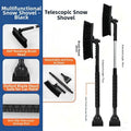 Winter Car Snow And Ice Scraper With Extendable Handle And Ergonomic