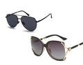 2 Pairs Men &amp; Lady's Fashion Version Polarized HD Lens Sunglasses Outdoor Sport