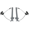 2X Front Left Right Power Window Regulator w/ Motor For 92-00 Mitsubishi Montero
