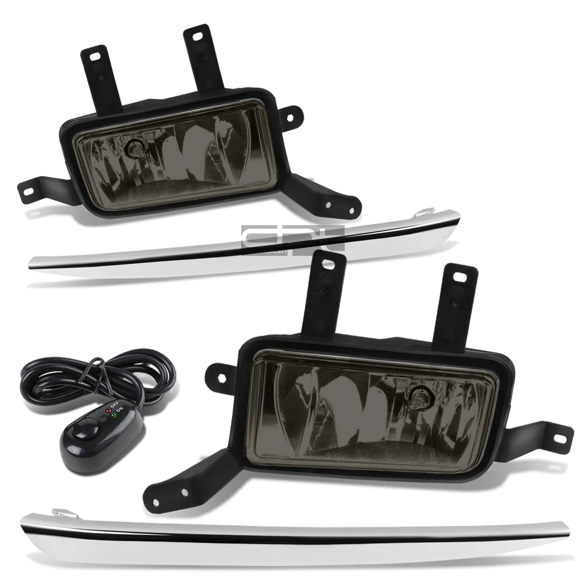 Fit 15-20 Tahoe/suburban Pair Smoked Lens Silver | Built Supply Co