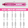 WORKPRO 24 in 1 Multi Bit Mini Screwdriver Set by WORKPRO