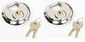 Stainless Steel Round Disc Storage Unit - 70MM
