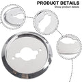 New Practical Bbq Knobs Base Replacement Parts Electroplating Knob