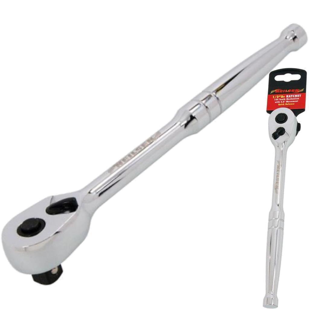 Neilsen Socket Reversible Ratchet Handle Quick Release