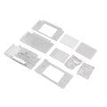 Transparent Full Housing Shell Case Replacement Kit For Nintendo Ds