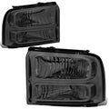 Fit 2005-2007 Ford Super Duty Smoked Housing Clear | Built Supply Co