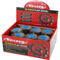 Neilsen 16pc Sanding Flap Wheel Set