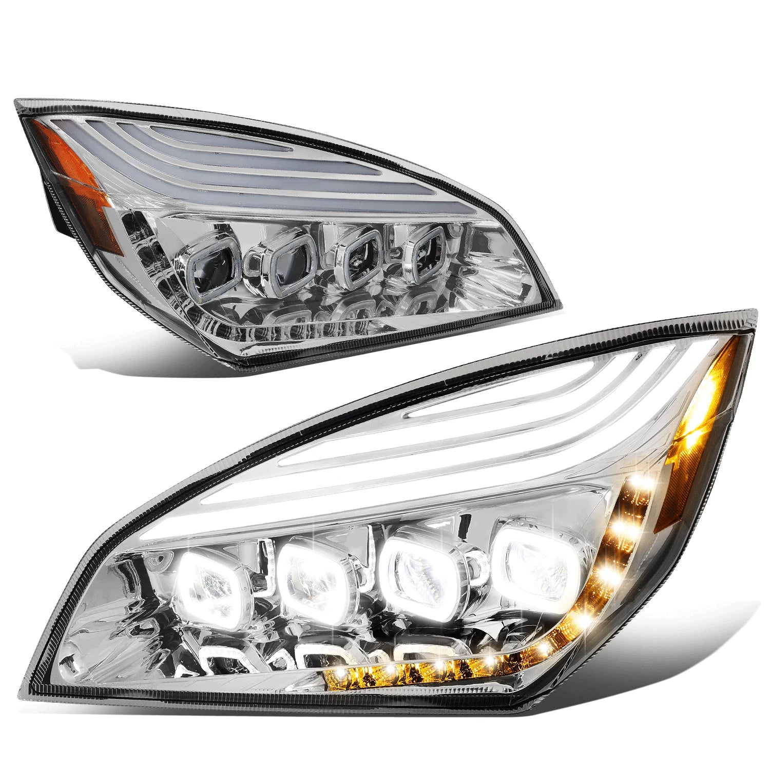 Fit 18-24 Cascadia Led Drl Sequential Signal | Built Supply Co