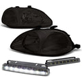 Smoked Housing Head+clear Corner+LED Fog Light Kit | Built Supply Co