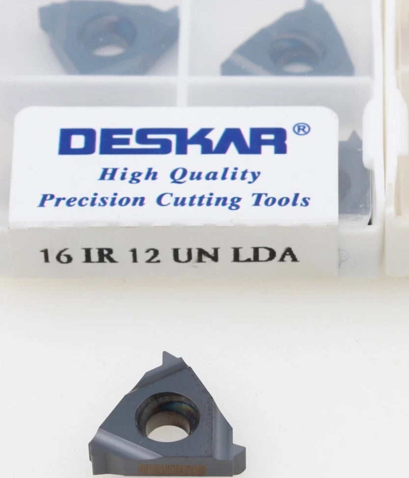 16ir 12un Lda Indexable Lathe Threaded Carbide Insert For Steel