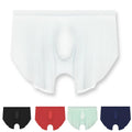 Men's Stylish Ice Silk Boxer Shorts Seamless Comfortable And