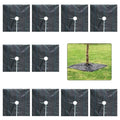 Orchard Grass Cloth Weeding Mats 1m X 1m For Garden Tree Coverage